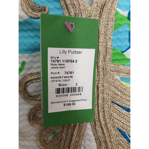 ❌SOLD❌ NWT Lilly Pulitzer Janice Shift - Picture 4 of 4